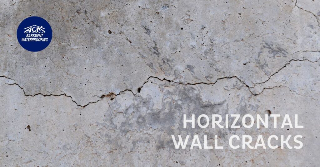 Long Island horizontal wall crack repair company