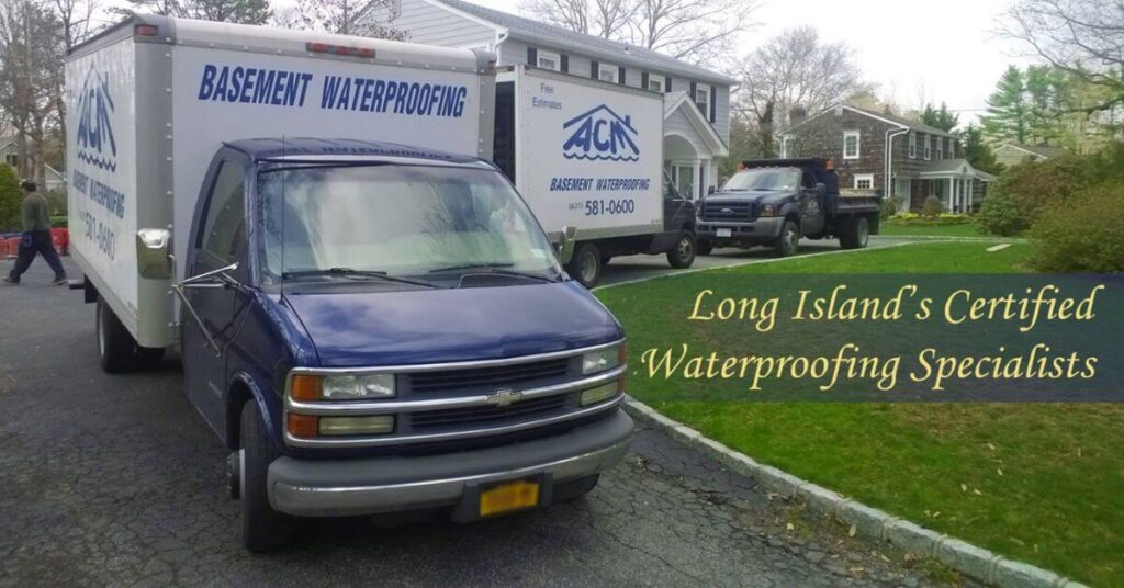 ACM Basement Waterproofing Long Island's experts