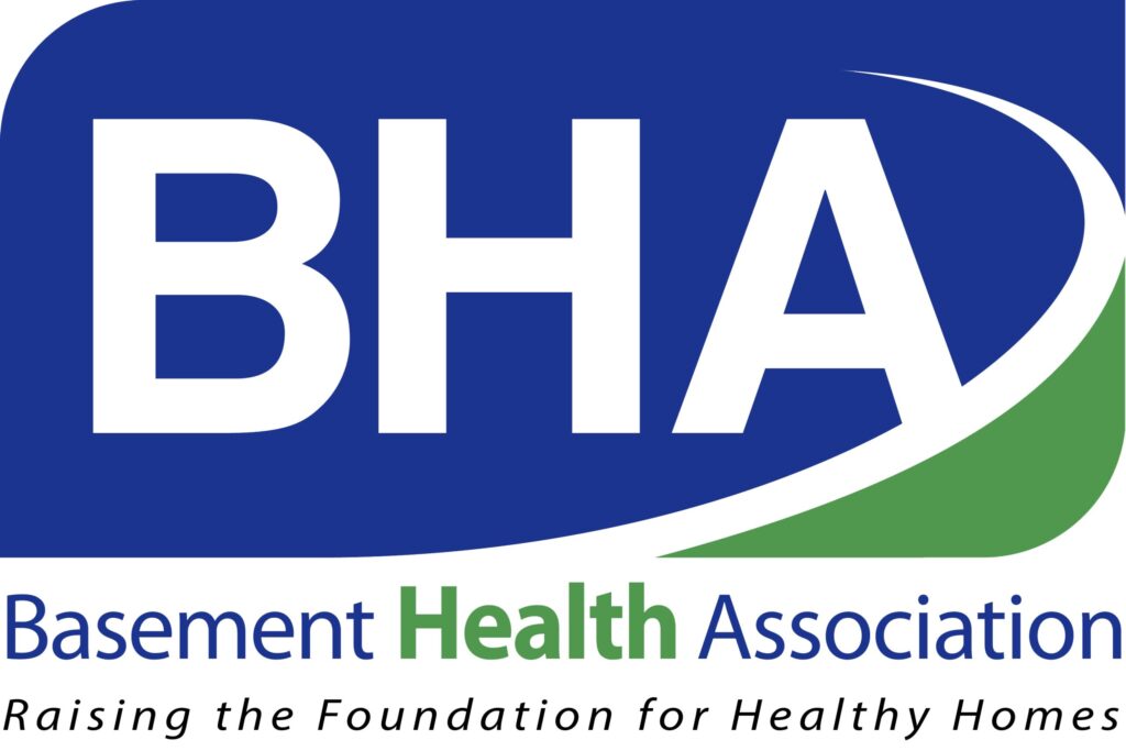 Logo of the basement health association of which ACM Basement Waterproofing is a part