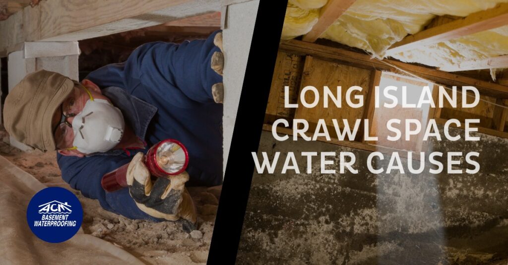 Long Island crawl space water causes