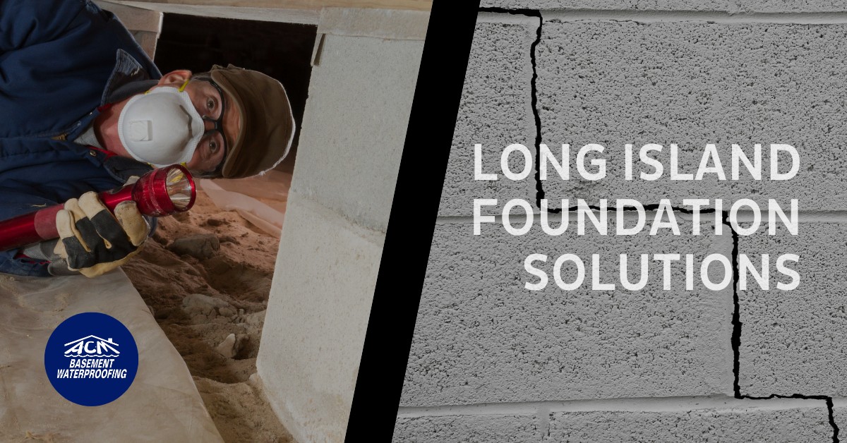 Long Island foundation repair solutions