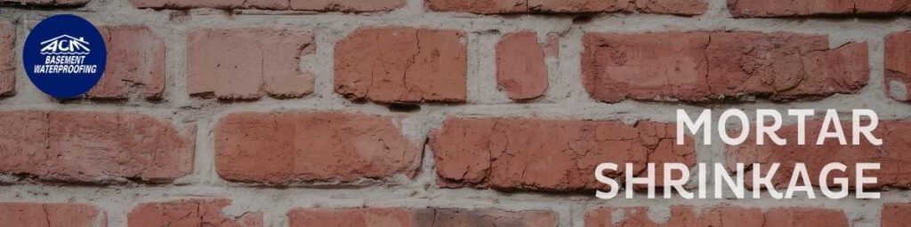 Long Island mortar shrinkage